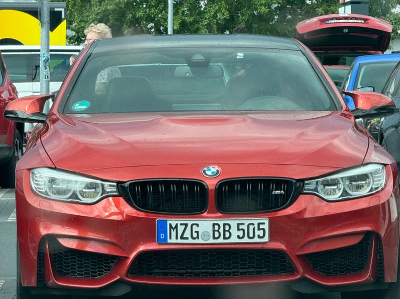 BMW M4 spotted in Bayreuth