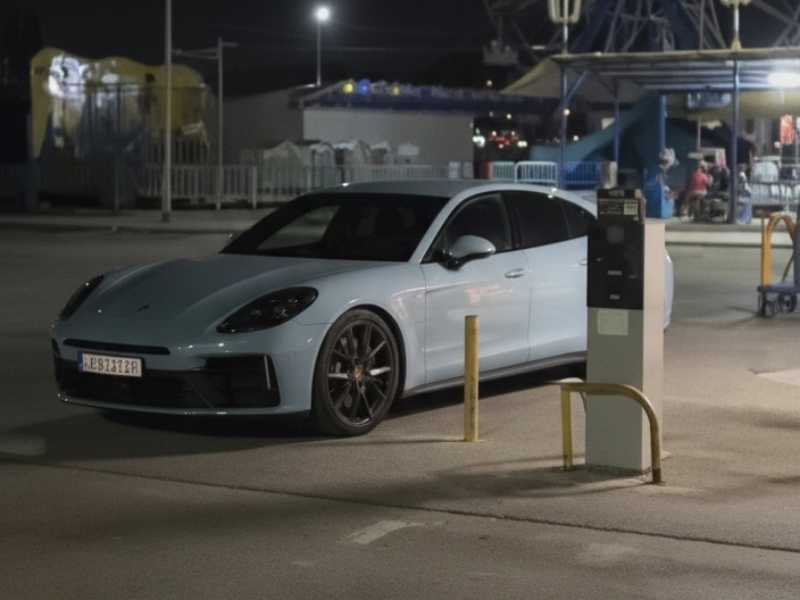 Porsche Panamera spotted in Kavála