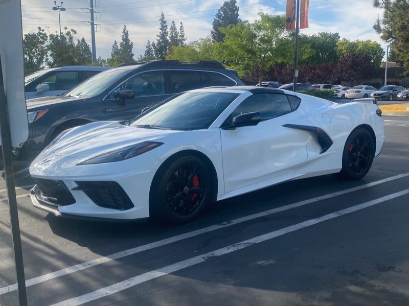 Chevrolet Corvette Stingray (2021) spotted in Fresno, United States