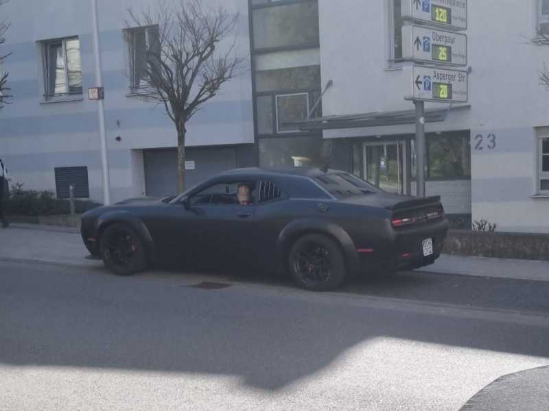 Dodge Challenger spotted in Ludwigsburg