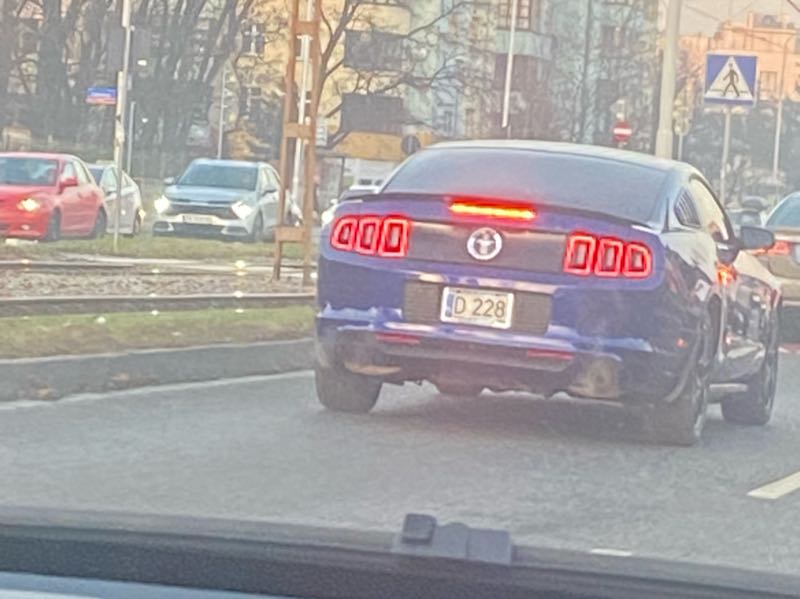 Ford Mustang (2015) spotted in Wrocław, Poland
