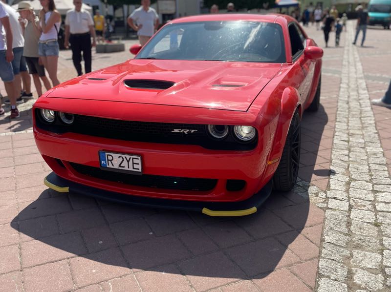 Dodge Challenger SRT Hellcat (2020) spotted in Sanok, Poland