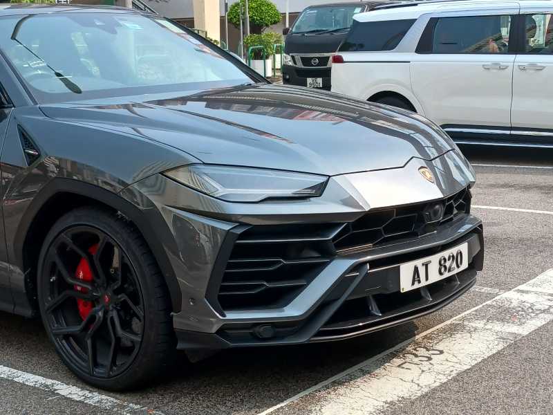Lamborghini Urus spotted in Tuen Mun