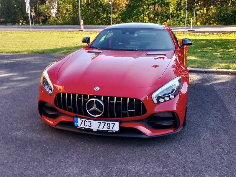 Mercedes-Benz AMG GT spotted in Česká Lípa