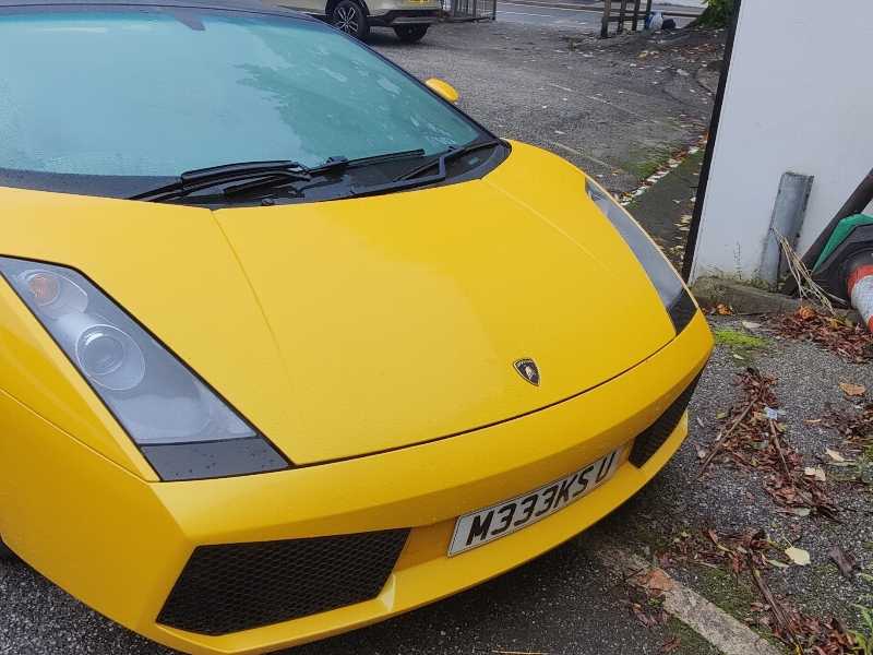 Lamborghini Gallardo spotted in Truro