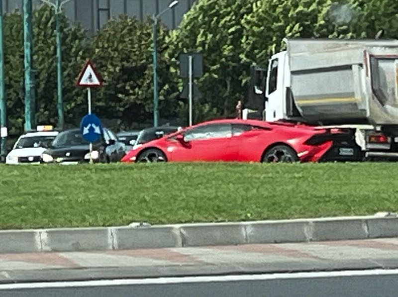 Lamborghini Huracán (2014) spotted in Timişoara, Romania