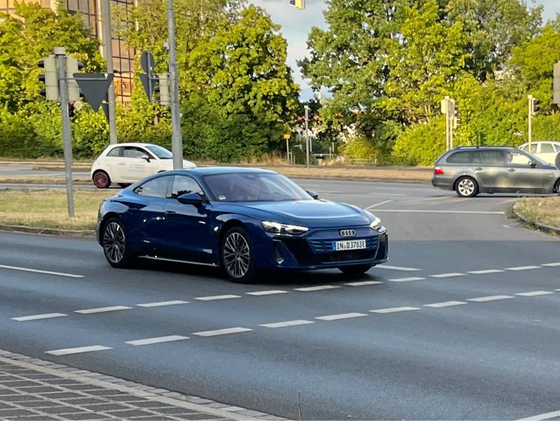 Audi e-tron GT (2022) spotted in Nuremberg, Germany