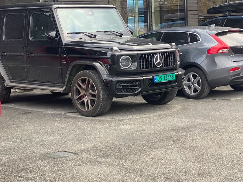 Mercedes-Benz G63 AMG spotted in Geilo