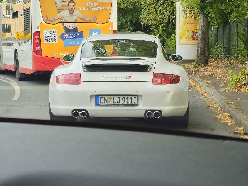 Porsche 911 Carrera S spotted in Bochum