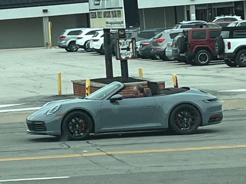 Porsche 911 Carrera spotted in Cleveland