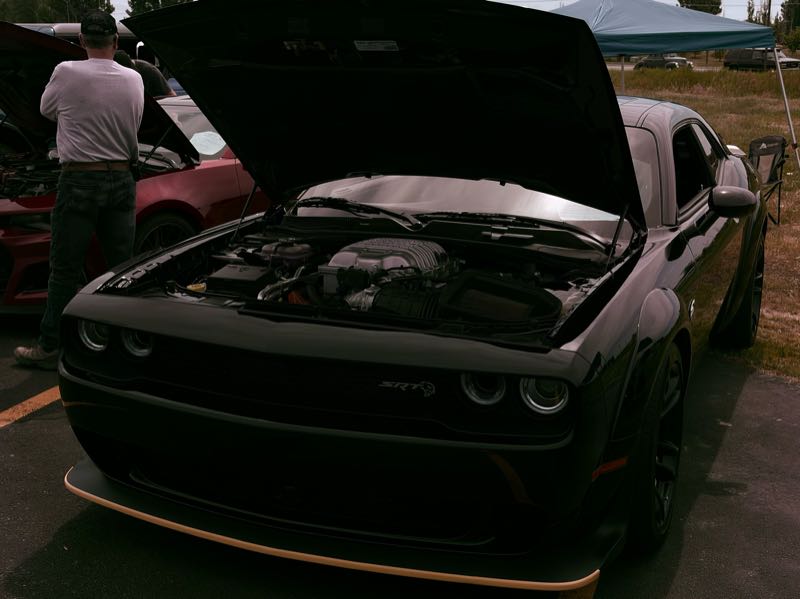 Dodge Challenger SRT Hellcat spotted in Billings
