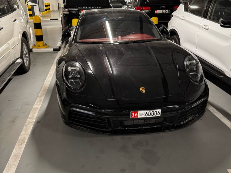 Porsche 911 (2020) spotted in Abu Dhabi, United Arab Emirates