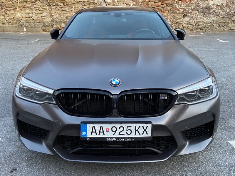 BMW M5 spotted in Prešov