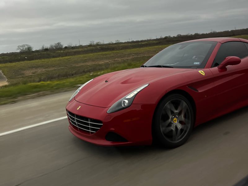 Ferrari California (2012) spotted in Houston, United States