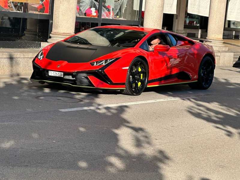 Lamborghini Huracán (2022) spotted in Lugano, Switzerland