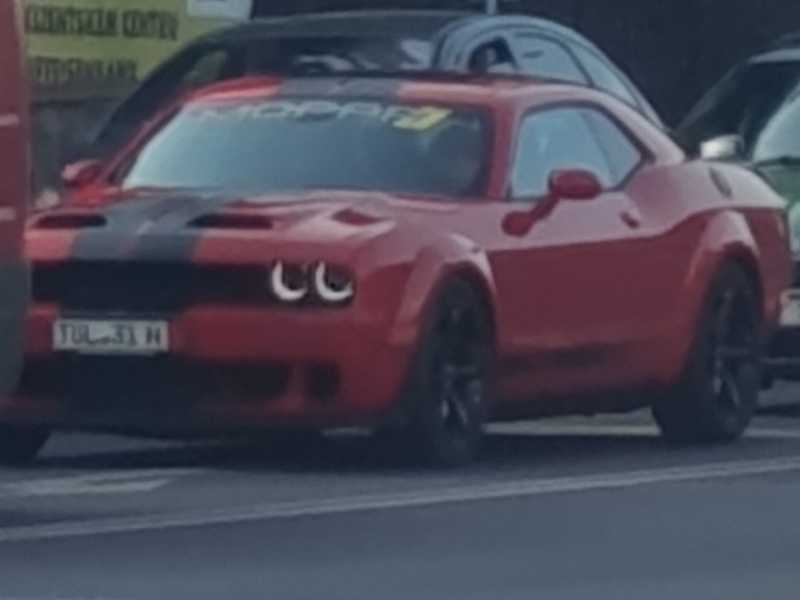 Dodge Challenger spotted in Teplice