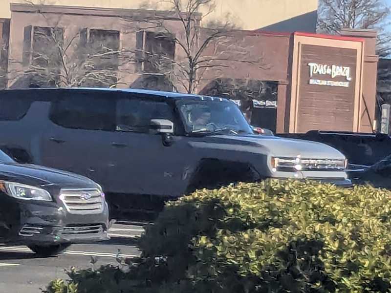 Hummer EV spotted in Richmond
