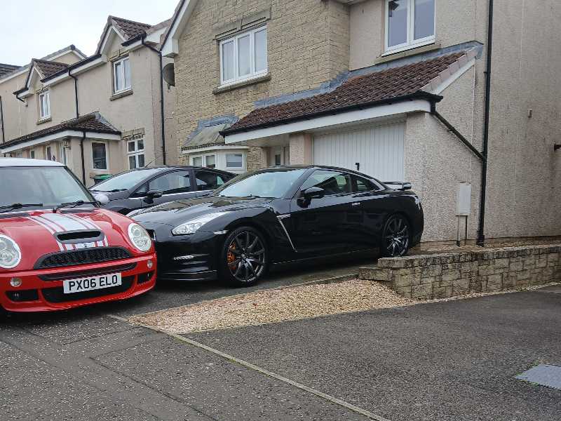 Nissan GT-R spotted in Dunfermline
