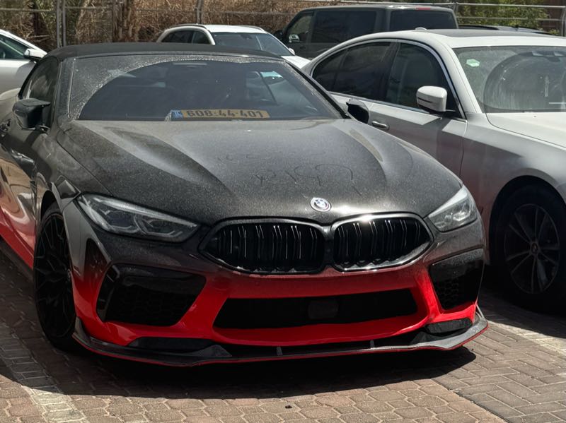 BMW M8 (2020) spotted in Eilat, Egypt