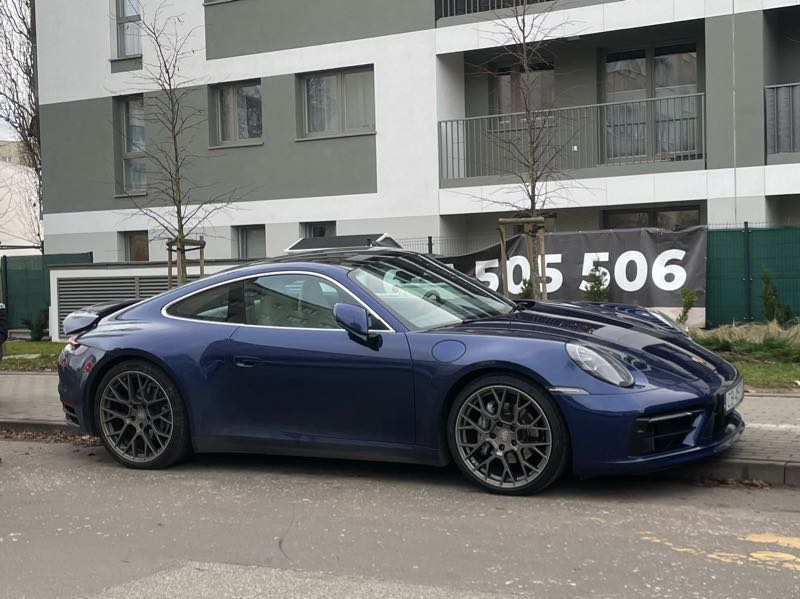 Porsche 911 spotted in Bydgoszcz