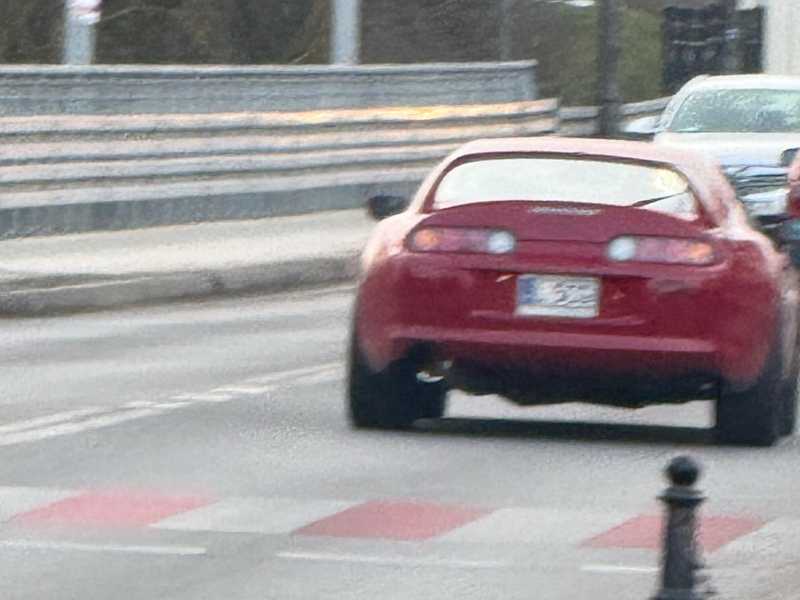 Toyota Supra spotted in Chełm