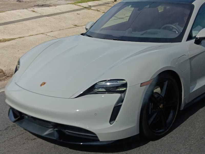 Porsche Taycan spotted in Duncan