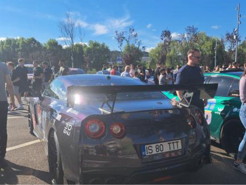 Nissan GT-R spotted in Suceava