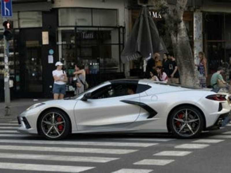 Chevrolet Corvette Stingray spotted in Bnei Brak