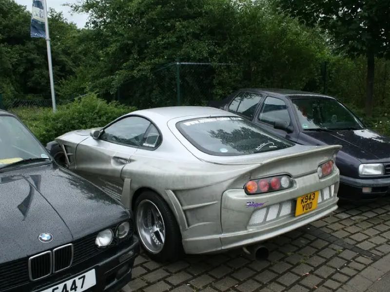 Toyota Supra (1990) spotted in Leicester, United Kingdom