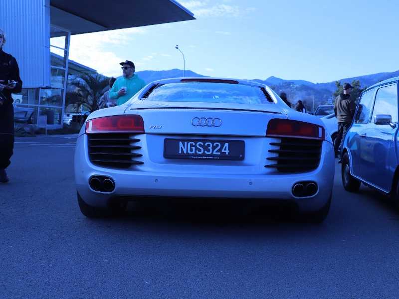 Audi R8 spotted in Nelson