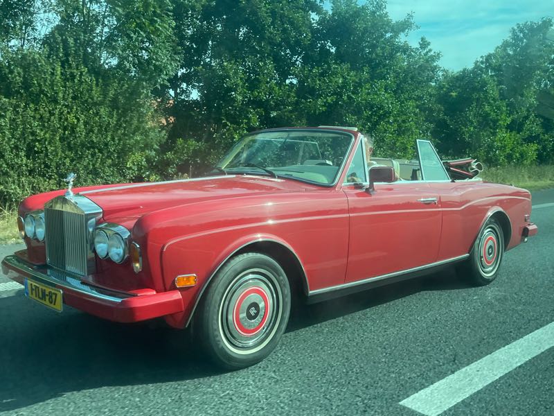 Rolls-Royce Corniche (1987) spotted in Ostend, Belgium