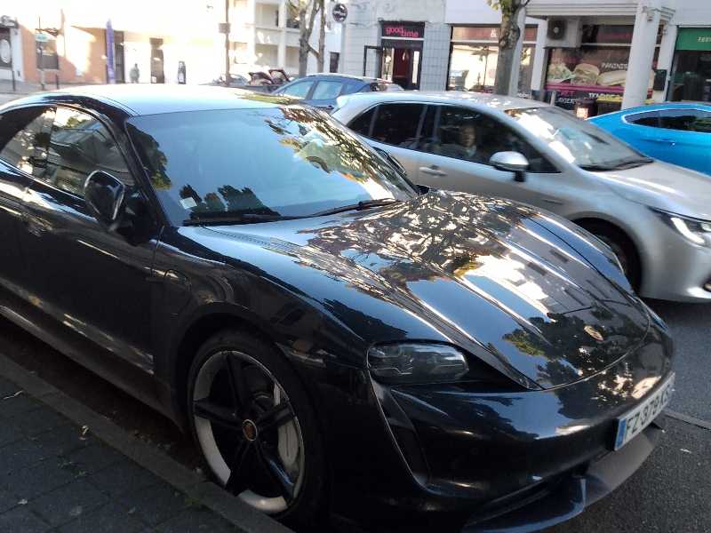Porsche Taycan (2020) spotted in Saint-Quentin, France