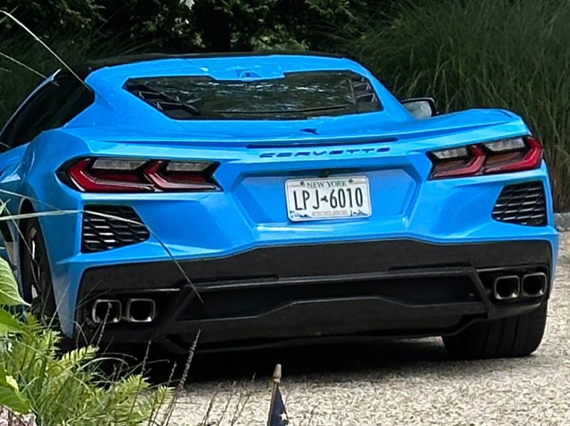 Chevrolet Corvette spotted in Hampton Bays