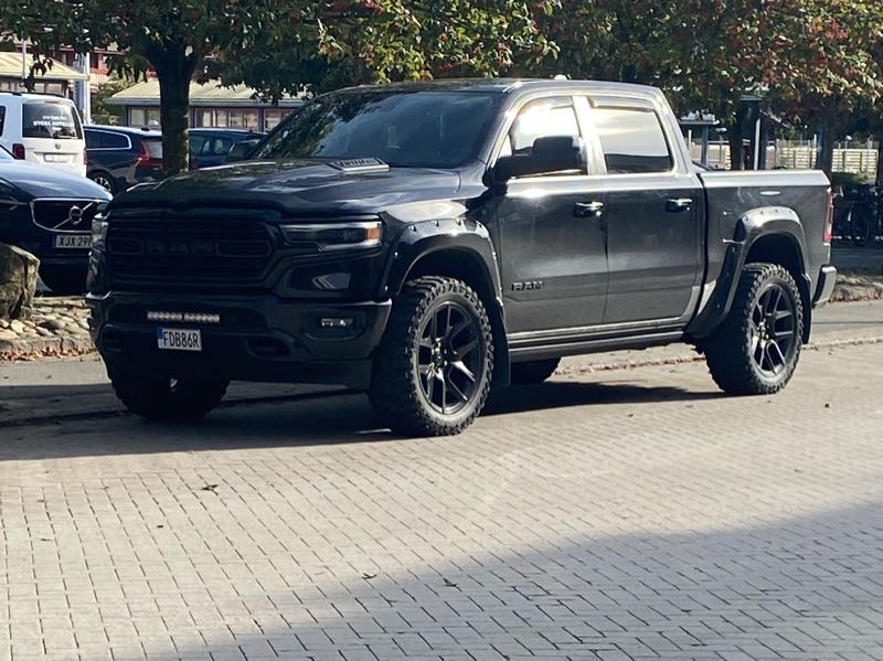 Ram 1500 TRX spotted in Osby