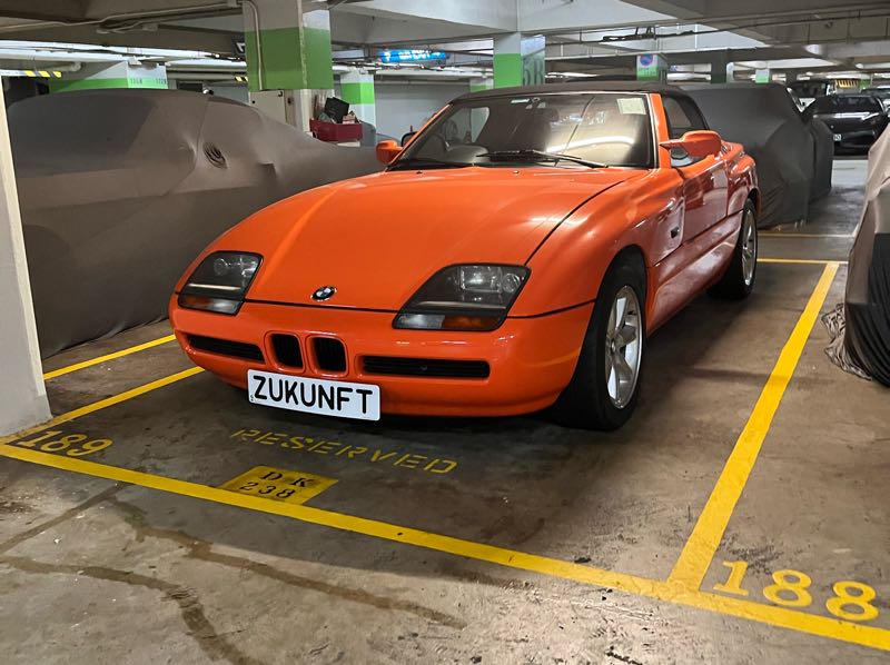 BMW Z1 spotted in Hong Kong