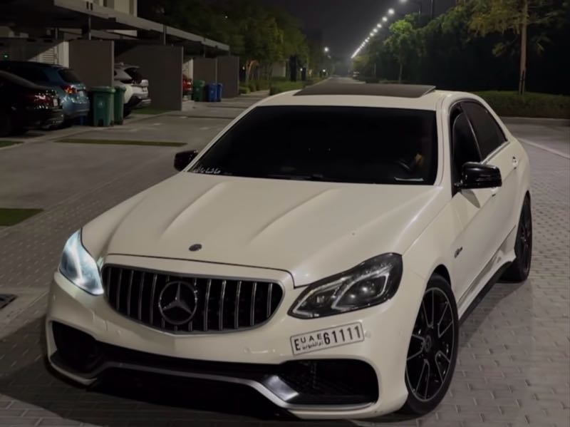 Mercedes-Benz E63 AMG spotted in Amman