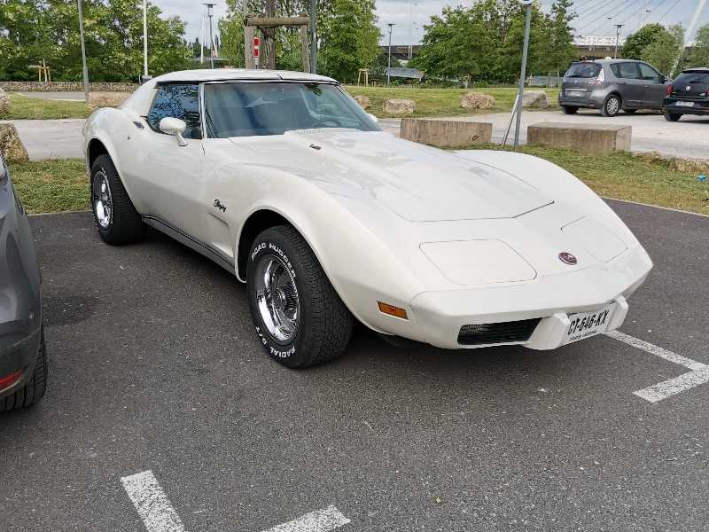 Chevrolet Corvette (1975) spotted in Nancy, France