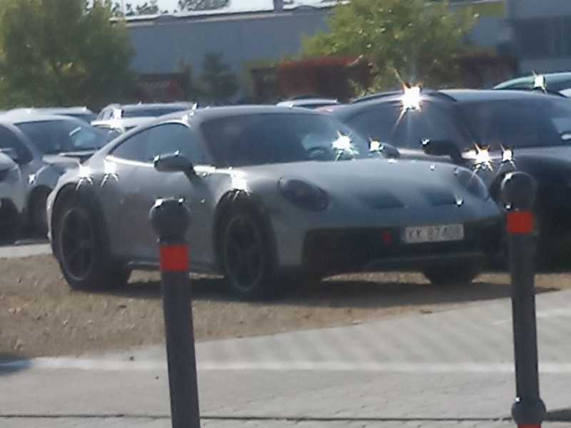 Porsche 911 spotted in Krośniewice