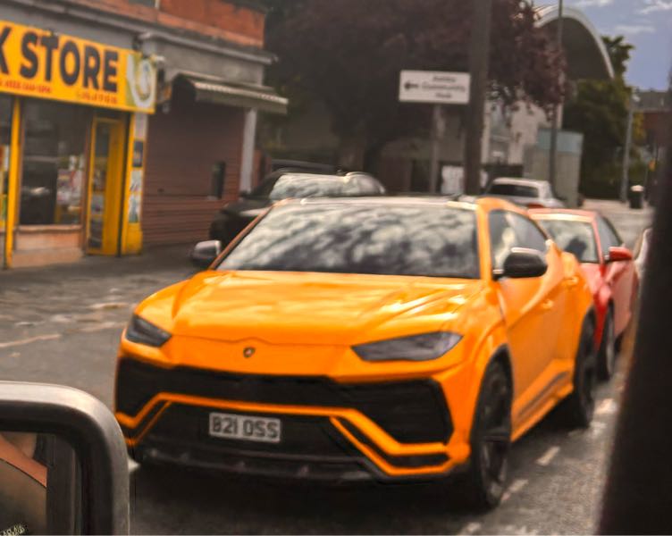 Lamborghini Urus (2021) spotted in London, United Kingdom