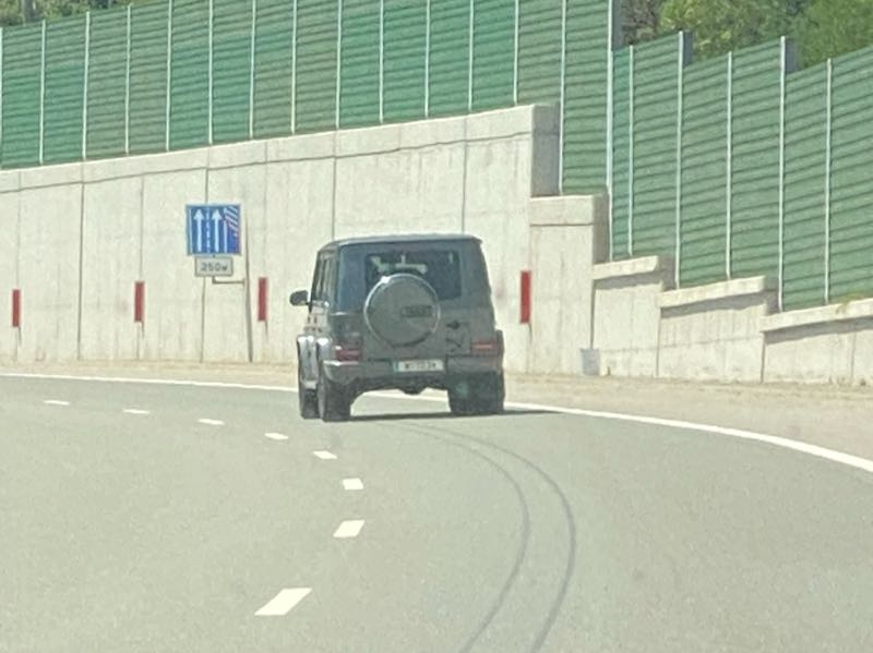 Mercedes-Benz G-Class (2021) spotted in Kalotina, Serbia