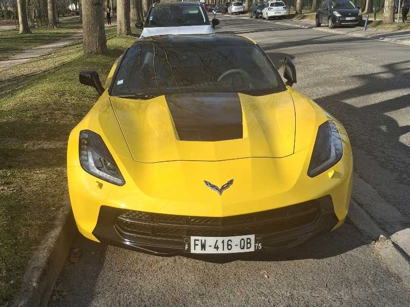 Chevrolet Corvette (2015) spotted in Loire, France