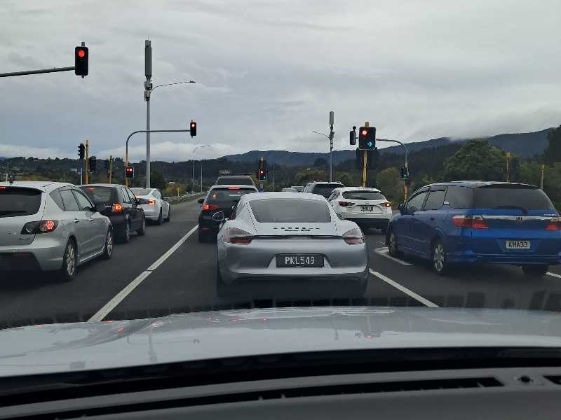 Porsche Cayman (2023) spotted in North Island, New Zealand
