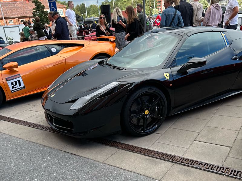 Ferrari 458 Italia spotted in Västerås