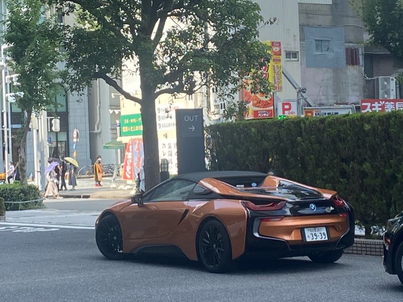 BMW i8 spotted in Nagoya