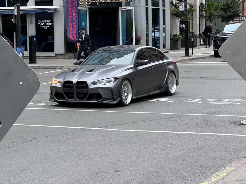 BMW M3 (2021) spotted in Montréal, Canada