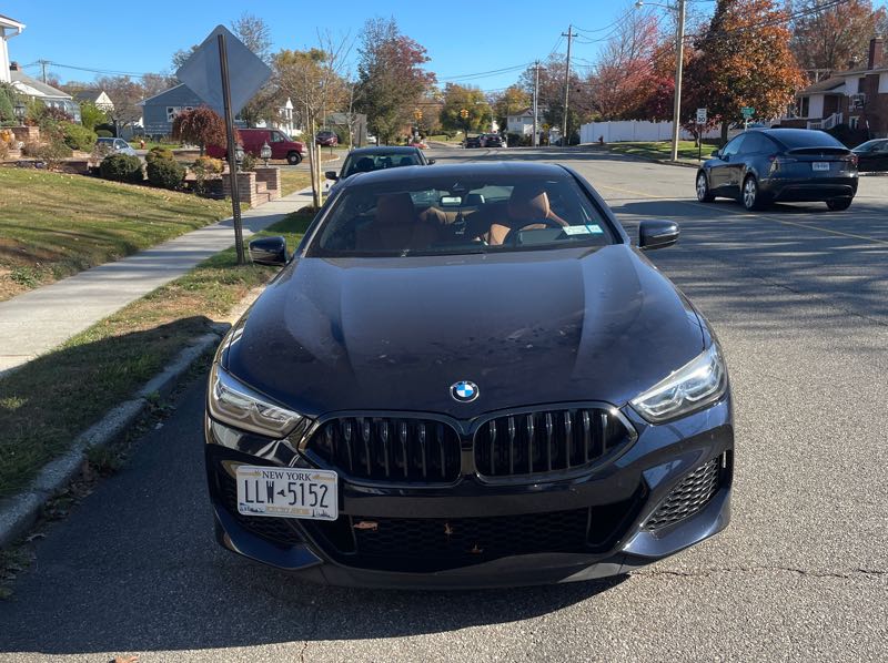 BMW 8 Series (2021) spotted in New York City, United States