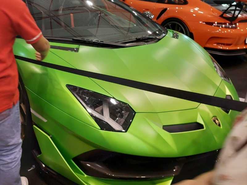 Lamborghini Aventador spotted in Monsanto