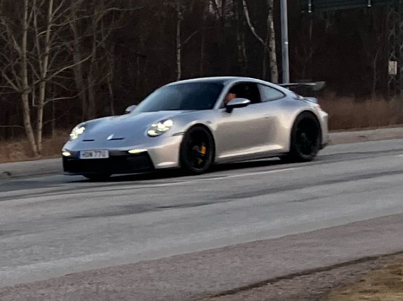 Porsche 911 GT3 spotted in Osby