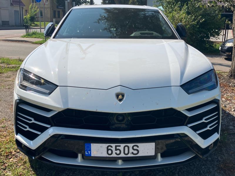 Lamborghini Urus spotted in Birzai