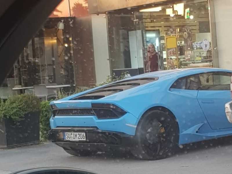 Lamborghini Huracán spotted in Bou Attouche